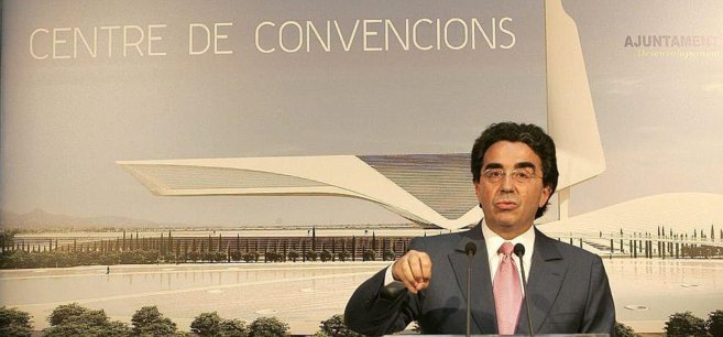 El arquitecto Santiago Calatrava, durante la presentacin del...