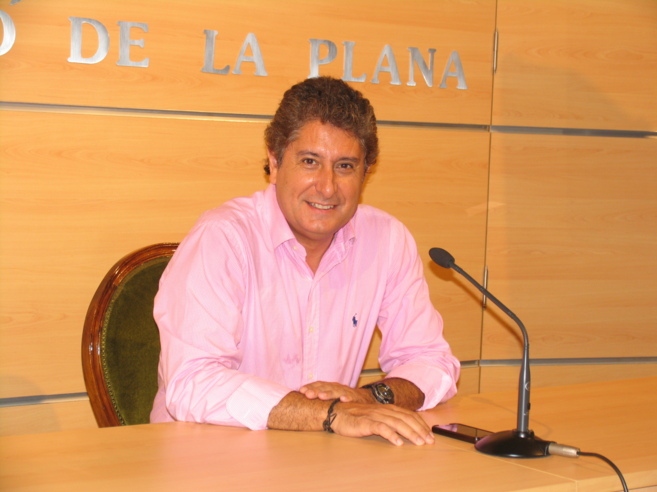El concejal de Sostenibilidad, Gonzalo Romero, en la rueda de prensa.