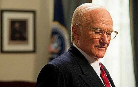Actor representando al presidente Dwight D. Eisenhower.