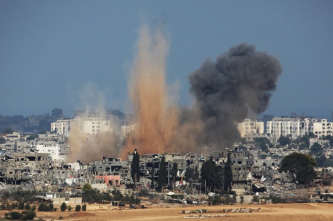 Ataque militar israel contra la Franja de Gaza.