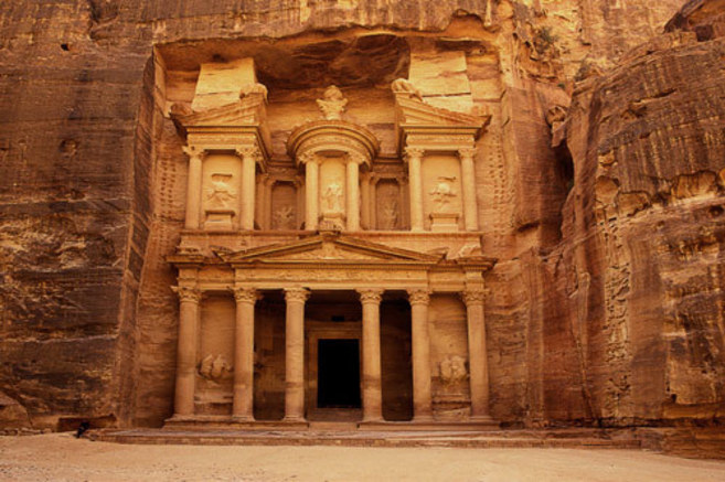 Templo del tesoro, Petra.