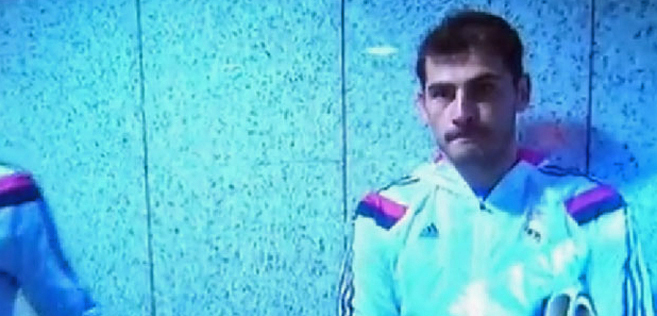 Casillas, tras su desencuentro con Arbeloa.