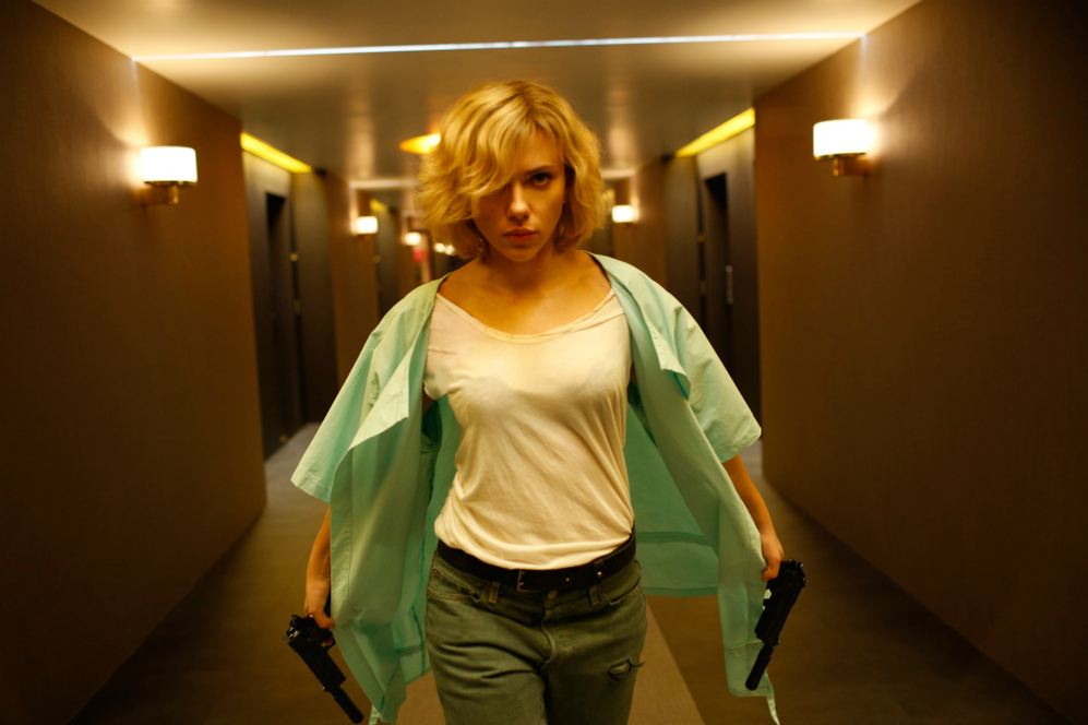 Lucy, Scarlett Johansson, en un momento de la pelcula de Luc Besson
