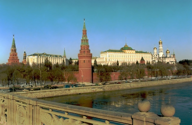 Panormica del Kremlin, en Mosc (Rusia)