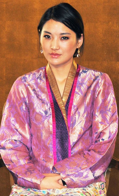 La reina Jetsun Pema Wangchuck (24). Es la reina consorte de Butn,...