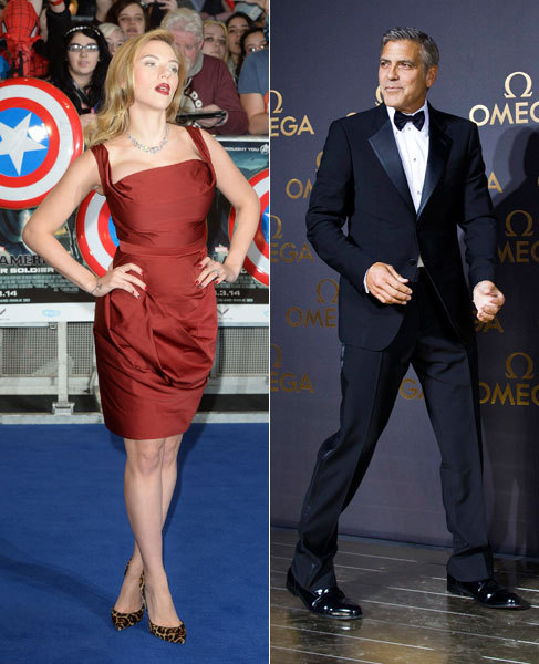 Scarlett Johansson y George Clooney haran una parejaza.