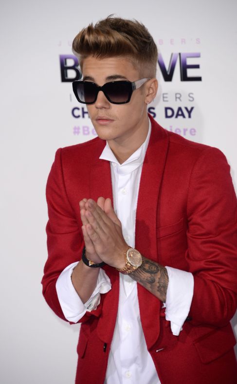 (FILES) In this December 18, 2013 file photo, Canadian pop star...