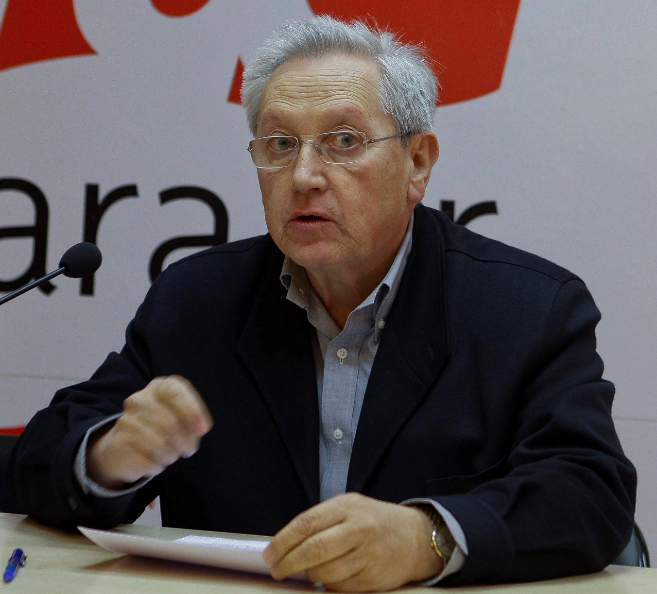 El coordinador general de Aralar, Patxi Zabaleta.