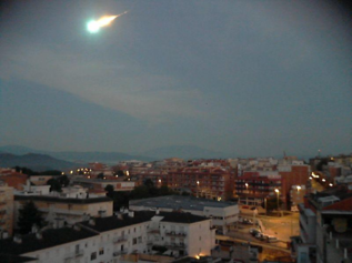 Imagen captada por la webcam del servicio meteorolgico cataln den...