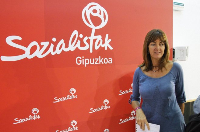 La nica candidata a la Secretara General de Euskadi, Idoia Mendia.