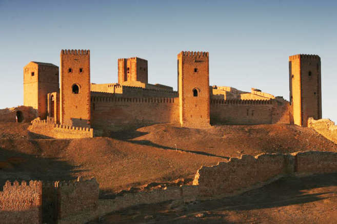 El castillo de Molina de Aragn, donde se rodaron escenas de la...