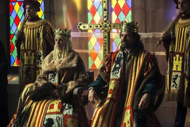 Los Reyes catlicos, en un momento de la serie. | RTVE