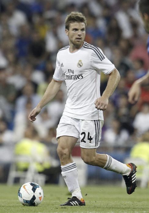 Asier Illarramendi, durante un partido con el Real Madrid.