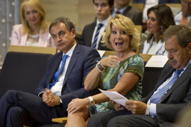 La presidenta del PP de Madrid, Esperanza Aguirre, esta semana.
