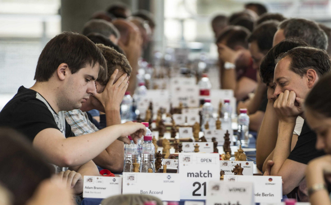 Tercera jornada del Bilbao Chess 2014.