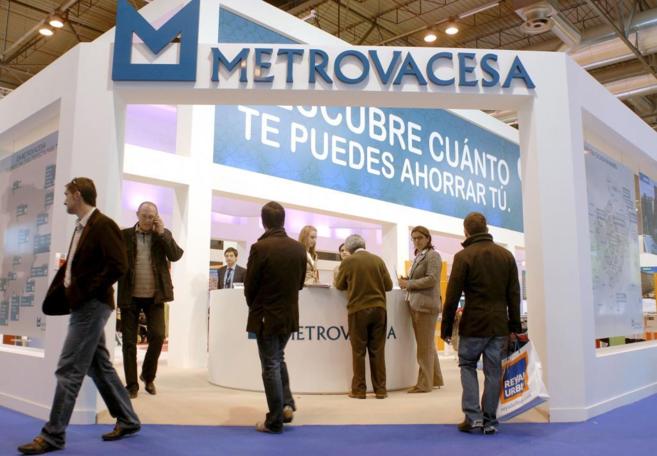 El 'stand' de Metrovacesa en el Sima de 2008.