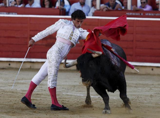 Miguel Abelln en la feria de toros de Albacete.