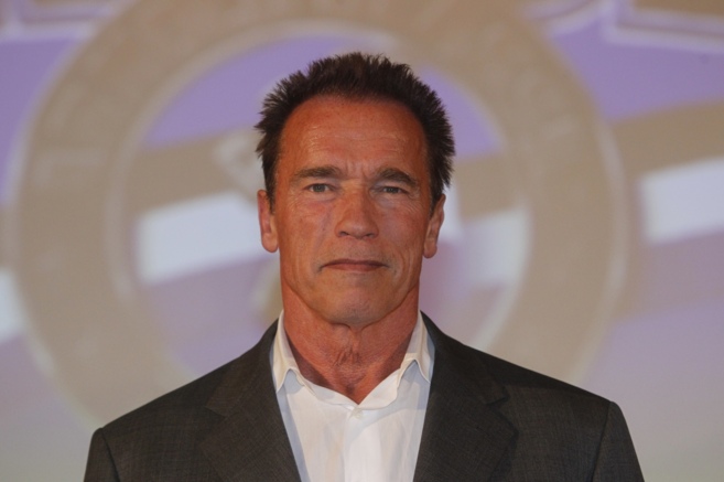 El actor Arnold Schwarzenegger durante un evento.