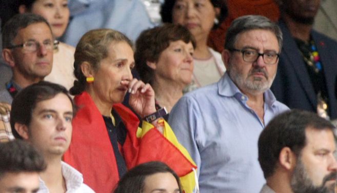La Infanta Elena y Carlos Garca Revenga, el pasado da 10 en el...