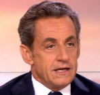 Nicolas Sarkozy durante la entrevista en la televisin France 2.