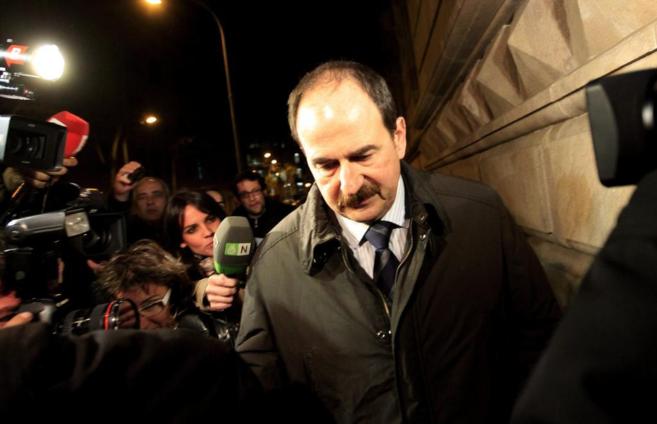 El ex alcalde de Lloret abandona el Tribunal Superior de Catalua.