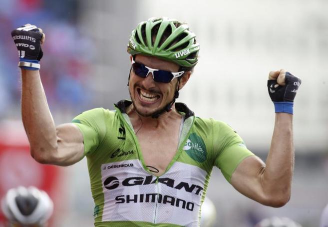 John Degenkolb celebra su ltima victoria de etapa en la Vuelta a...