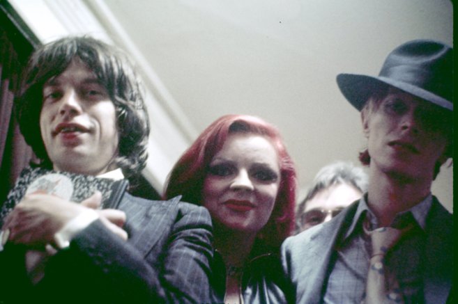 Jagger y Bowie, en una imagen de archivo.