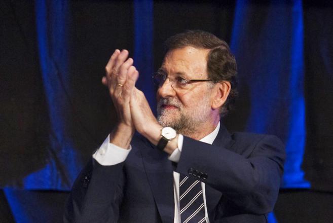 El presidente del Gobierno, Mariano Rajoy, en el Foro Mundial de la...