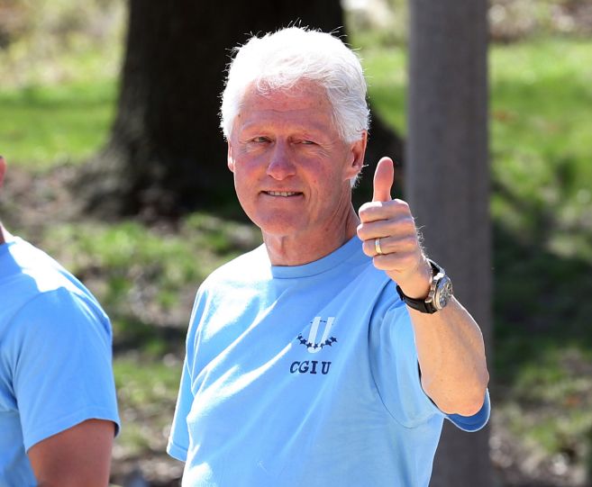 El ex presidente de Estados Unidos Bill Clinton