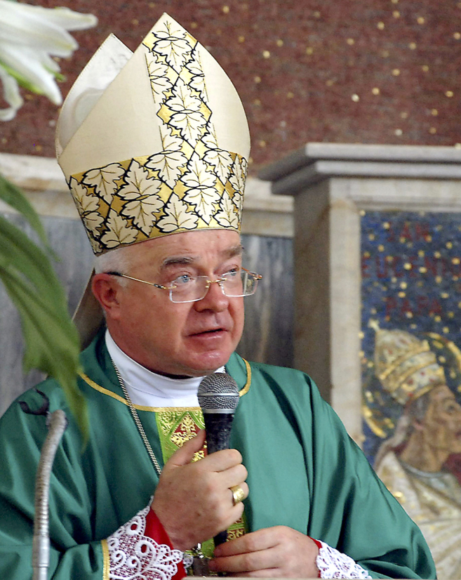 Jozef Wesolowski, durante una misa en Santo Domingo en 2009.
