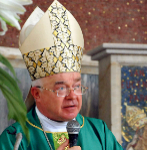 Jozef Wesolowski, durante una misa en Santo Domingo en 2009.