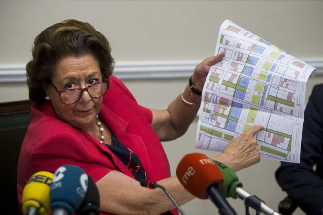 Rita Barberá, alcaldesa de Valencia, en una imagen de archivo.