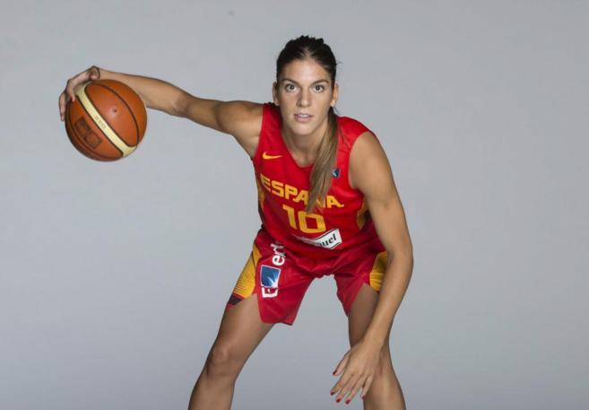Marta Xargay, jugadora de la selección española de baloncesto.