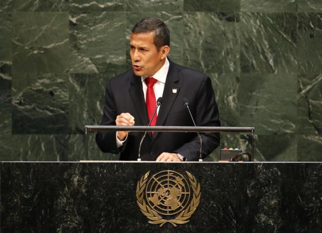 Ollanta Humala en la Cumbre del Clima.
