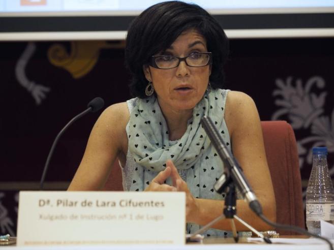Pilar de Lara, titular del Juzgado de Instruccin nmero 1 de Lugo.