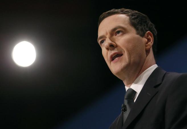 El ministro del Tesoro britnico, George Osborne, en la Conferencia...