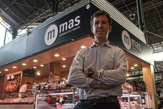 Jordi Mas, consejero ejecutivo de Mas Gourmets, posa en una de las...