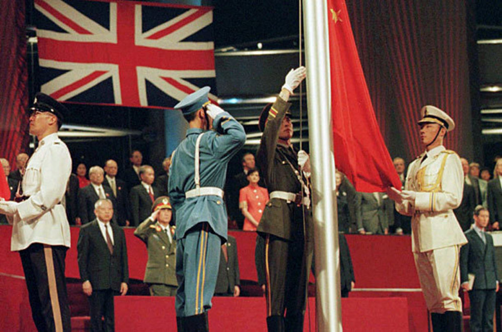 Resultado de imagen para Foto El Imperio britÃ¡nico ocupa formalmente Hong Kong