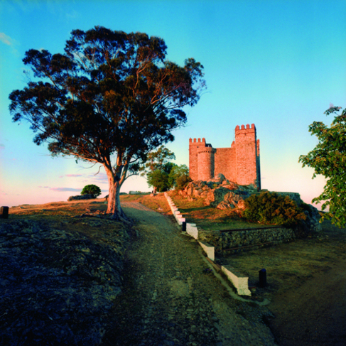 El castillo de Cortegana, en Huelva.