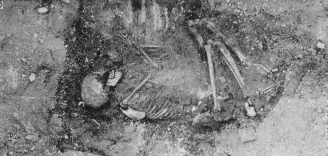 Una de las momias encontradas en Hieracmpolis.