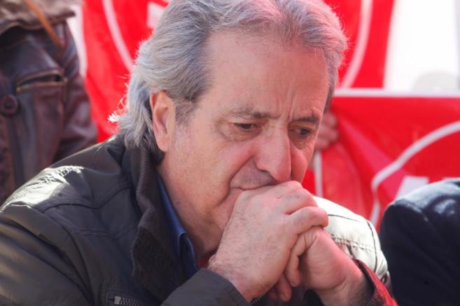 El sindicalista madrileño Ricardo Martínez en marzo de 2012.