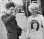 Vivienne Westwood, con su emblemtica camiseta del 'God save the...