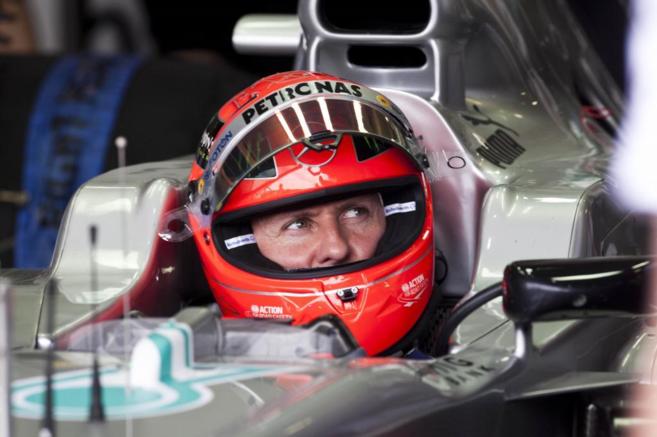 Michael Schumacher, en su etapa en Mercedes.