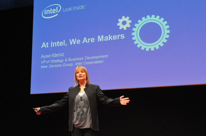 Ayse Ildeniz, vicepresidenta del grupo de nuevos dispositivos de Intel...