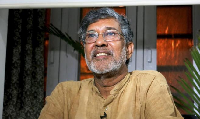 El indio Kailash Satyarthi, galardonado con el premio Nobel de la Paz
