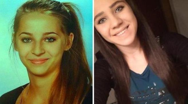 Samra Kesinovic, de 17 aos, y Sabina Selimovic, de 15, antes de...
