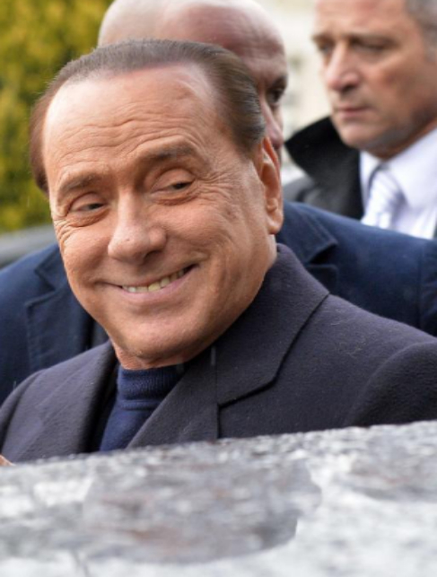 Silvio Berlusconi, propietario del AC Milan.