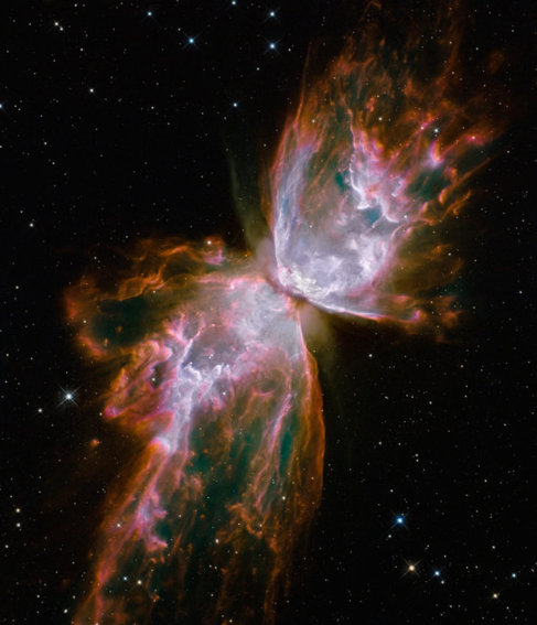 Imagen de la Nebulosa 'NGC 6302'.