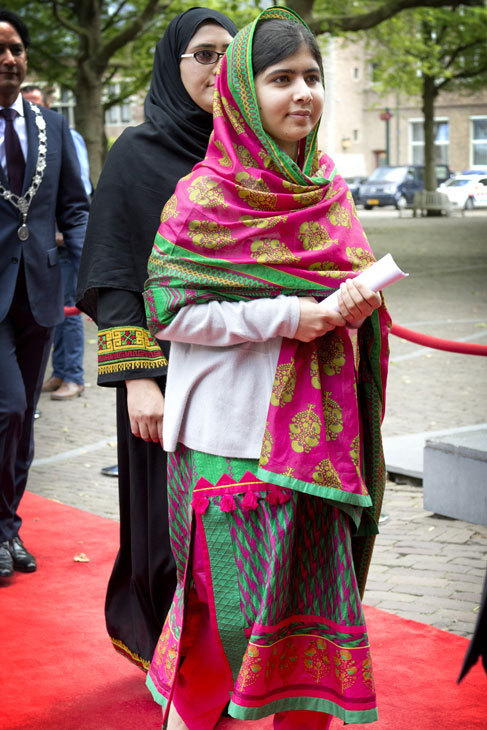 Malala Yousafzai (17), la persona ms joven en ganar el Premio Nobel...