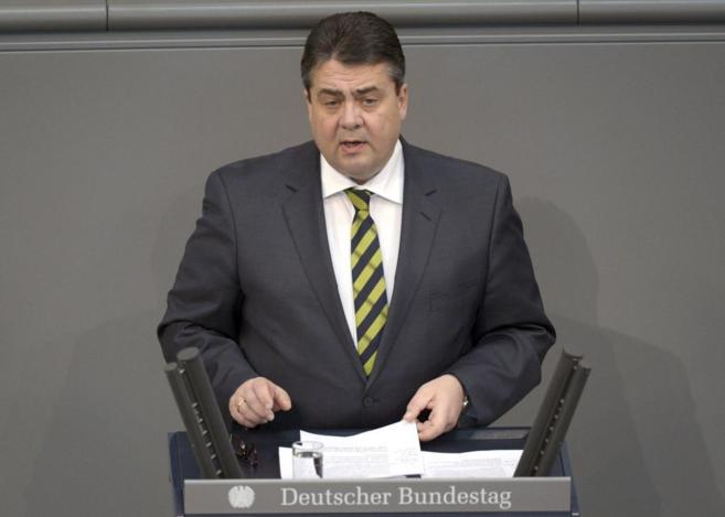 Sigmar Gabriel, ministro de Economía y Energía de Alemania.
